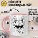 Llama Alpaka Tasse Geschenk Lama Geschenkidee für Lama-Fans Rosa Trendation