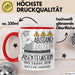 Abenteurerin Tasse Geschenk Lustig Abstand Halten Hochleistungs-Abenteurerin Mit Drang Zur Perfektion Bei Der Arbeit Rot Trendation