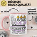 Designerin Tasse Geschenk Lustig Abstand Halten Hochleistungs-Designerin Mit Drang Zur Perfektion Bei Der Arbeit Rosa Trendation