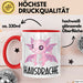 Hausdrache Tasse Geschenk Becher Rot Trendation