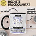 Taekwondo-Kämpferin Tasse Geschenk Becher Stark Attraktiv Furchtlos Taekwondo-Kämpferin Lustige Geschenkidee Trendation