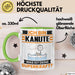 Kanute Tasse Geschenk für Kanute Geburtstag Lustiger Spruch Kaffee-Becher Was Ist Deine Superkraft Grün Trendation
