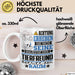 Tierfreund Geschenk Tasse Lustiger Spruch Erheben Sie Sich Der Tierfreund Betritt den Raum Weiß Trendation