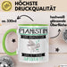 Pianistin Und Prinzessin Tasse Geschenk Für Eine Pianistin Geburtstag Was Ist Deine Superkraft Grün Trendation