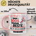 Beste Motorradfahrerin Der Welt Tasse Geschenk für Eine Motorradfahrerin Geprüft Und Sicher Geschenkidee Geburtstag Weihnachten Rosa Trendation