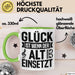 Glück Wenn Alt Einsetzt Chor Chorprobe Singen Sänger Musiker Tasse Grün Trendation