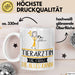 Tierärztin Geschenk Tasse Becher Die Frau Die Allen Kann Geschenkidee für eine Tierärztin Lustig Weiß Trendation