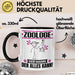 Zoologe Tasse Geschenk für Zoologe Der Mann Der Alles Kann Geschenkidee zum Geburtstag Schwarz Trendation