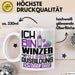 Winzer Ausbildung Tasse Geschenk Ich Bin Winzer In Der Ausbildung Ich Darf Das Geschenkidee Spruch Weiß Trendation