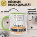 Professor Geschenk Tasse So Gut Kann Nur Ein Professor Aussehen Geschenkidee Kaffee-Becher Grün Trendation