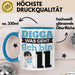 Digga Ich Bin 11 Tasse Jungs Geschenk 11. Geburtstag Lustig Blau Trendation