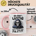 Sensenmann Tasse Geschenk Lustige Geschenkidee Spruch Du Bist Lustig Dich Hole Ich Zuletzt Rosa Trendation