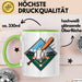 Baseballspieler Tasse Geschenkidee für Baseballliebhaber Grün Trendation