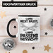 Trendation - Handwerker Tasse mit Spruch Geschenke für Handwerk Kaffeebecher KFZ Mechaniker Mechatroniker Schwarz Trendation