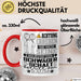 Schwägerschaft Geschenk Tasse Lustiger Spruch Erheben Sie Sich Der Schwägerschaft Betritt den Raum Rot Trendation