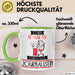 Journalistin Tasse Geschenk Becher Stark Attraktiv Furchtlos Journalistin Lustige Geschenkidee Grün Trendation