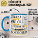 Bogenschützin Tasse Lustiges Geschenk Studieren Kann Wirklich Jeder Nur Die Besten Werden Bogenschützin Blau Trendation