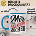 Zocker Gamer Geschenk Tasse Kaffee-Becher Mir Egal Ich Geh Zocken Geschenkidee Jungs Gaming Idee Blau Trendation