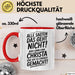 Christa Tasse Geschenk Alle Sagten Das Geht Nicht Aber Dann Kam Christa Und Hat Es Einfach Gemacht Geschenkidee Becher mit Name Rot Trendation