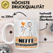 Neffe Geschenk Tasse Ich Bin Neffe Aber Sag Doch Einfach Superheld Lustige Geschenkdiee für Neffe Kaffee-Becher Weiß Trendation