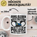 Polizist Tasse Geschenk Ruhig Bleiben Ich Bin Polizist Und Regel Das Geschenkidee Polizei Weiß Trendation