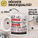 Hiphop-Produzentin Tasse Geschenk Spruch Wer Will Schon Prinzessin Sein Wenn Man Auch Hiphop-Produzentin Sein Kann Weiß Trendation