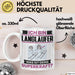 Langläufer Tasse Geschenk für Langläufer Geburtstag Lustiger Spruch Kaffee-Becher Was Ist Deine Superkraft Weiß Trendation