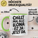 Ilona Tasse Geschenk Chillt Mal Alle Ilona Ist Ja Jetzt Da Geschenkidee Becher mit Name Grün Trendation