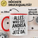 Andrea Tasse Geschenk Alles Ist Gut Andrea Ist Jetz Da Geschenkidee Becher mit Name Rot Trendation