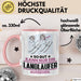 Langläufer Geschenk Tasse So Gut Kann Nur Ein Langläufer Aussehen Geschenkidee Kaffee-Becher Rosa Trendation