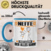 Neffe Tasse Geschenk für Neffe Der Mann Der Alles Kann Geschenkidee zum Geburtstag Blau Trendation