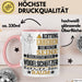 Vogelschützer Geschenk Tasse Lustiger Spruch Erheben Sie Sich Der Vogelschützer Betritt den Raum Rosa Trendation