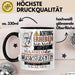 Musikstudentin Tasse Geschenk Lustiger Spruch Bitte Erheben Sie Sich Seine Majestät Die Musikstudentin Betritt Den Raum Schwarz Trendation