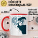 Kaninchen Hase Tierliebhaber Tasse Geschenk Lustige Geschenkidee Spruch Rot Trendation