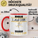 Läuferin Tasse Geschenk Ich Bin Läuferin Warum Weil Ich Es Kann Geschenkidee Geburtstag Rot Trendation