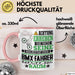 BMX-Fahrer Geschenk Tasse Lustiger Spruch Erheben Sie Sich Der BMX-Fahrer Betritt den Raum Rosa Trendation