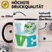 Erde Love Welt Tasse Geschenk Umwelt Kaffee-Becher Trendation