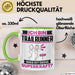 Trailrunner Tasse Geschenk für Trailrunner Geburtstag Lustiger Spruch Kaffee-Becher Was Ist Deine Superkraft Grün Trendation