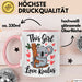 Koala Tierliebhaber Tasse Geschenk Lustige Geschenkidee Spruch Dieses Mädchen Liebt Koalas Rosa Trendation