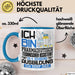 Pharmazeutisch-technischer Assistent Ausbildung Tasse Geschenk Ich Bin Pharmazeutisch-technischer Assistent In Der Ausbildung Ich Darf Das Geschenkidee Spruch Blau Trendation
