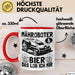 Mähroboter Tasse Geschenk Mähroboter Sprüche Becher Geschenkidee Lustig Rot Trendation