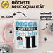 Digga Ich Bin 11 Tasse Jungs Geschenk 11. Geburtstag Lustig Rosa Trendation