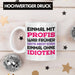 Einmal Mit Profis Arbeiten War Früher Tasse Geschenk Weiß Trendation