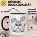 Kaninchenliebhaber Tasse Geschenkidee für Hasen Fans Trendation