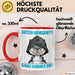 Sarkasmus Tasse Geschenk Lustiger Spruch Guten Morgen Ganz Dünnes Eis Becher Rot Trendation