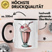 Milchshake Fan Tasse Geschenkidee Dessertgetränk Liebhaber Trendation