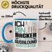 Bäcker Ausbildung Tasse Geschenk Ich Bin Bäcker In Der Ausbildung Ich Darf Das Geschenkidee Spruch Blau Trendation