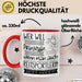Reitsportlerin Tasse Geschenk Spruch Wer Will Schon Prinzessin Sein Wenn Man Auch Reitsportlerin Sein Kann Rot Trendation