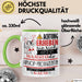 Hiphop-Produzentin Tasse Geschenk Lustiger Spruch Bitte Erheben Sie Sich Seine Majestät Die Hiphop-Produzentin Betritt Den Raum Grün Trendation