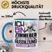 Zimmerer Ausbildung Tasse Geschenk Ich Bin Zimmerer In Der Ausbildung Ich Darf Das Geschenkidee Spruch Blau Trendation